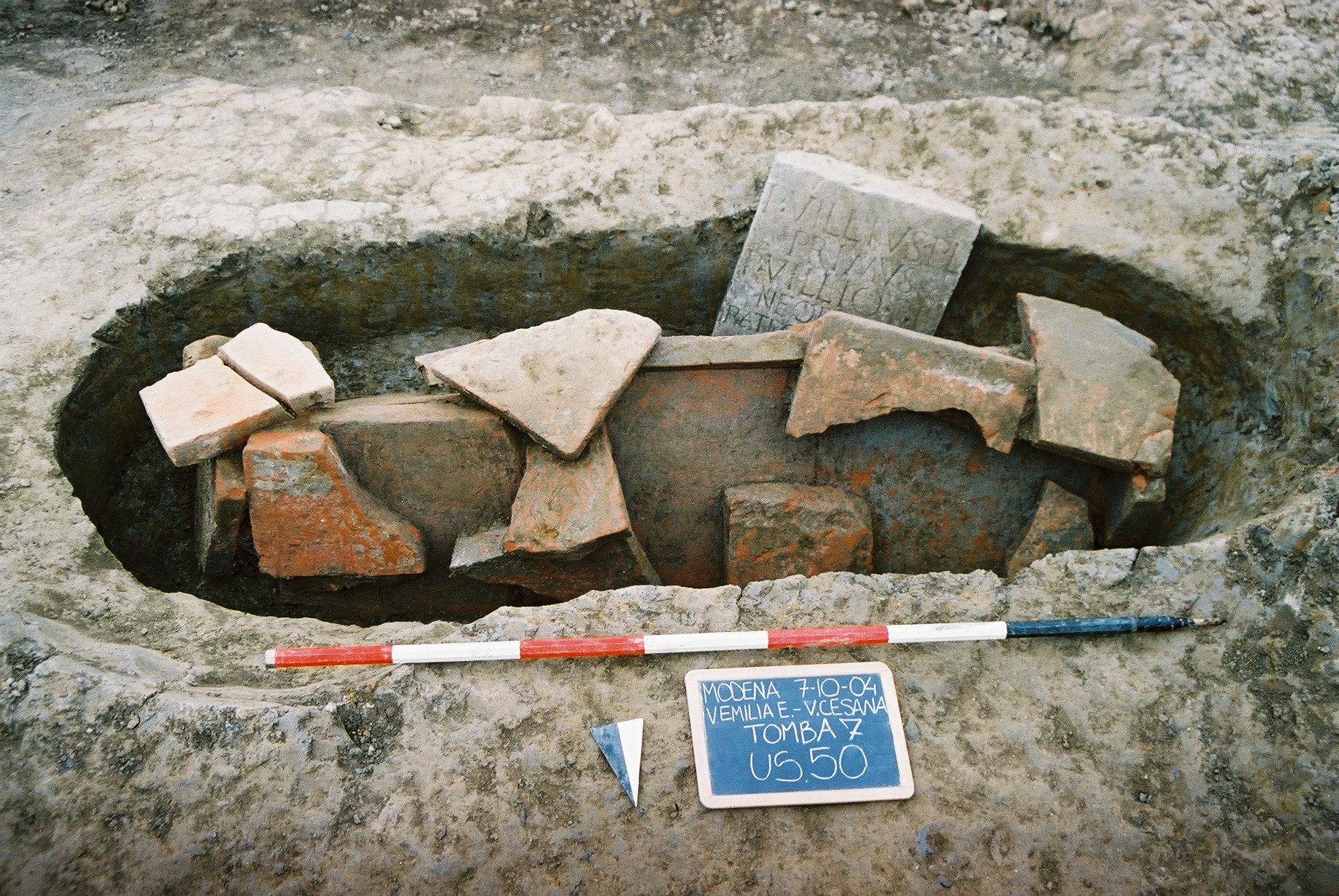 Gli scavi in via Emilia Est, via Cesana