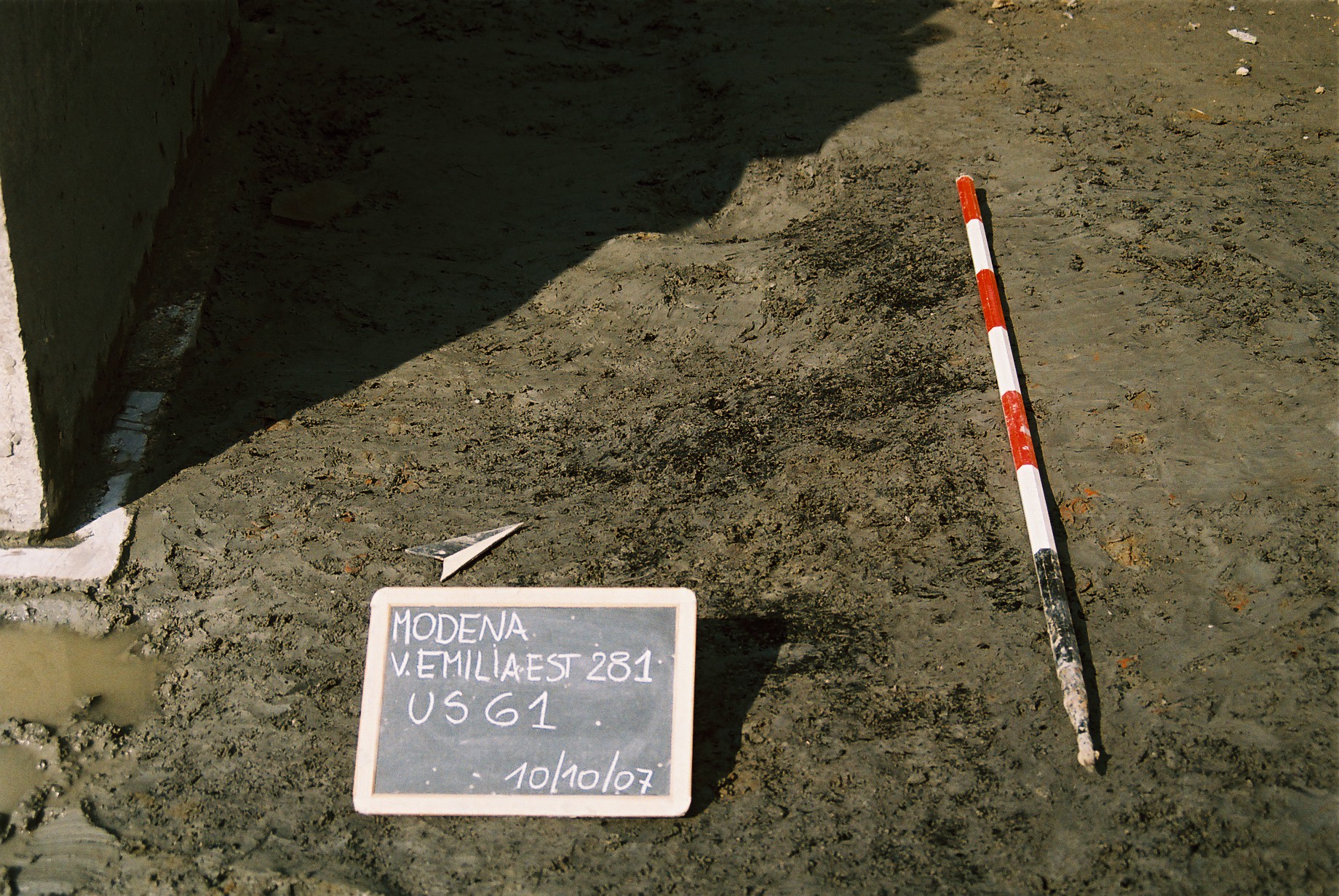 Via Emilia Est 281, lo scavo archeologico