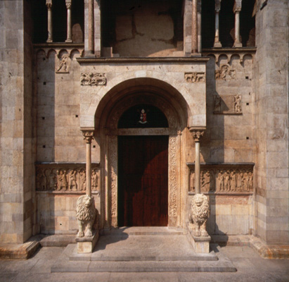 Leoni del portale Maggiore del Duomo