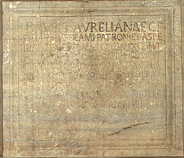 Sarcofago di Bruttia Aureliana 