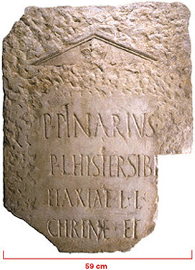 Stele di P. Pinarius Hister