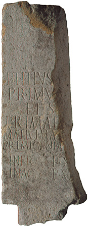 Stele di Publius Titus Primus 