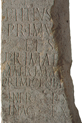 Stele di Publius Titus Primus 